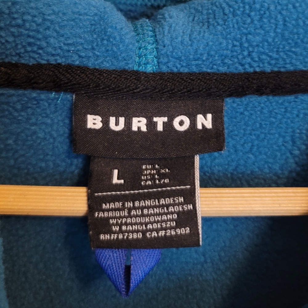 Burton Westmate Pullover Hoodie in Lyons Blue - Picture 3 of 10